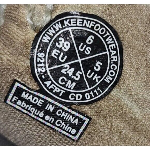 Keen Girls Blue Gray Floral Waterproof Hiking Sandals Size 6y - Picture 5 of 8